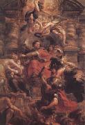 Peter Paul Rubens The Peaceful Reign of King Fames i (mk01) France oil painting reproduction